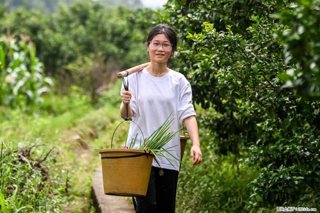 全网追的“扁担女孩”，找了一份暑假工，时薪12元 - 正定生活资讯 - 正定28生活网 zd.28life.com